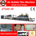 5 layers single screw Plastic PE Air Bubble Film Machine Extruder from foshan
